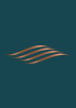 Edrington bond logo in copper in front of a teal backdrop