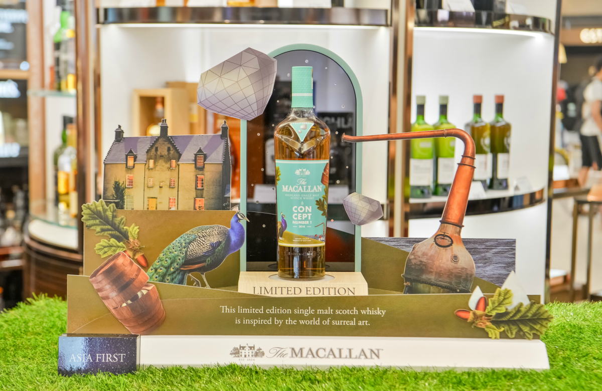 The Macallan Concept No. 1 was launched in Global Travel Retail