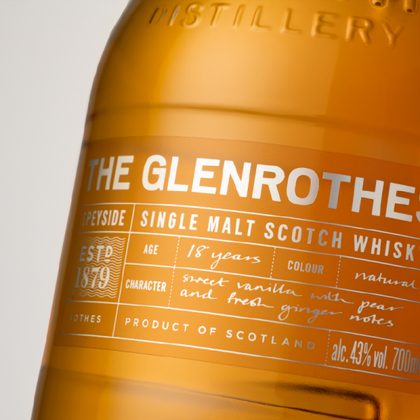 The Glenrothes 18 Years Old Bottle 